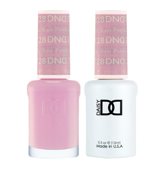DND Gel & Lacquer #728 Purple Rain – 0.5 fl oz UV/LED Soak Off