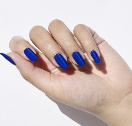 Gel y laca DND n.° 734 Azul baya – 14 ml (0,5 fl oz) UV/LED Soak Off