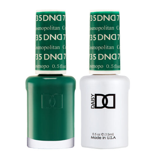 Gel y laca DND n.° 735 Cosmopolitan – 14 ml (0,5 fl oz) UV/LED para remojar