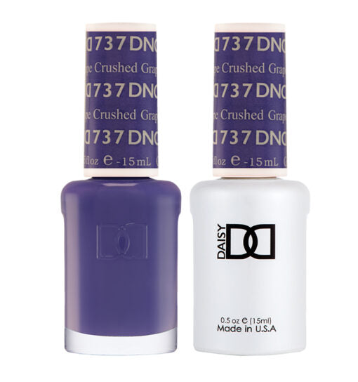 Gel y laca DND n.° 737 Uva triturada – 14 ml (0,5 fl oz) UV/LED Soak Off