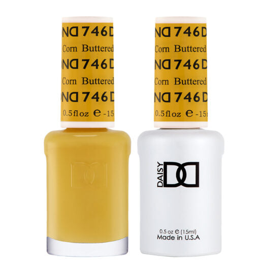 DND Gel & Lacquer #746 Buttered Corn – 0.5 fl oz UV/LED Soak Off
