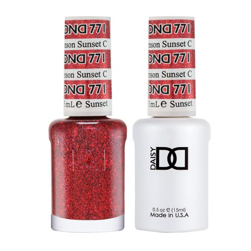 DND - Gel & Lacquer - #771 Crimson Sunset