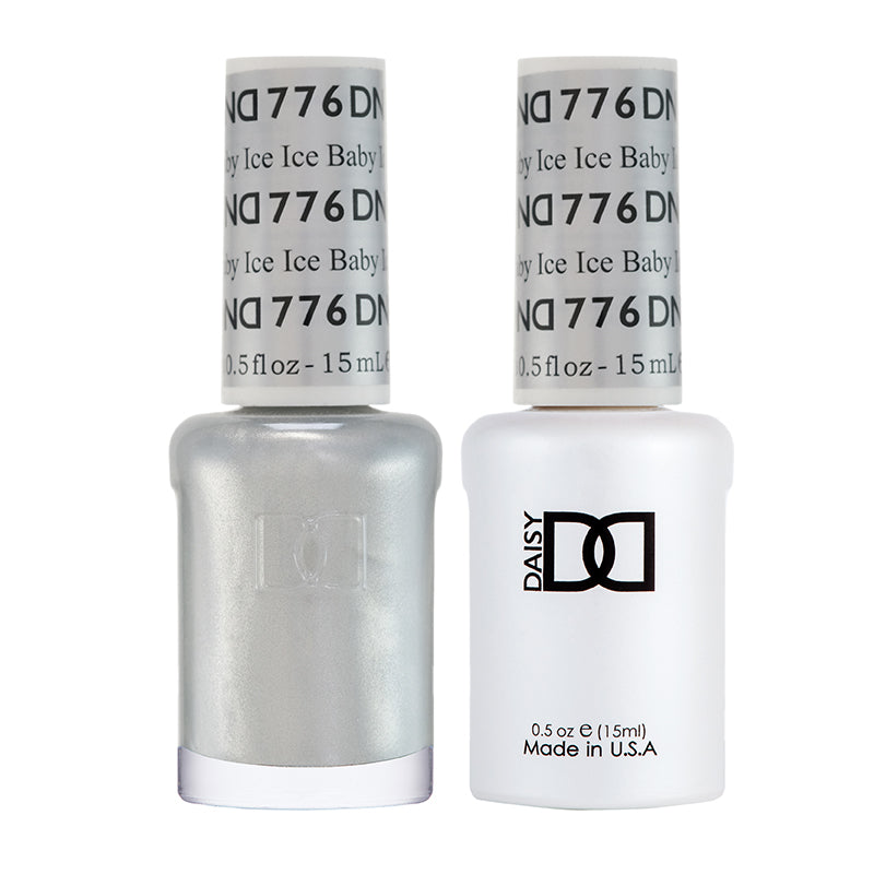 DND Gel & Lacquer #776 Ice Ice Baby – 0.5 fl oz UV/LED Soak Off