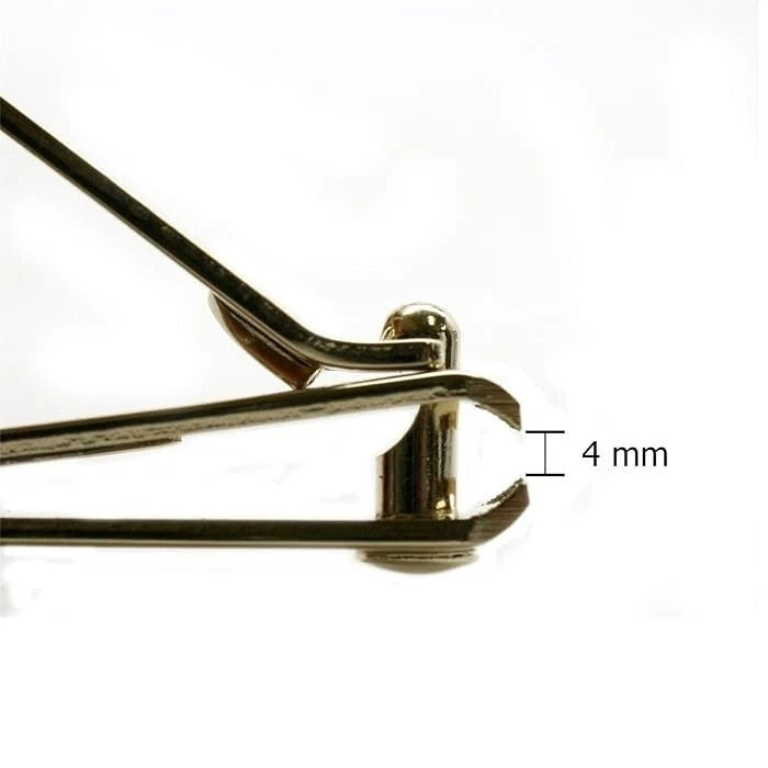 777 Ultra Wide Toe & Nail Clipper Big Mouth 1/8" 3mm wide Gold Color