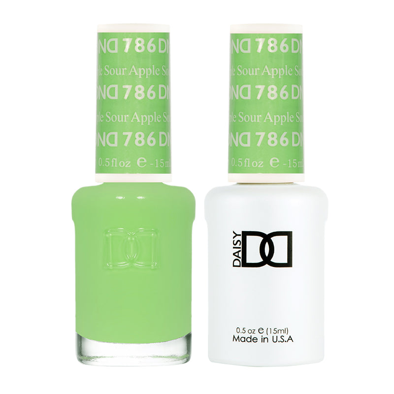 DND Gel & Lacquer #786 Sour Apple – 0.5 fl oz UV/LED Soak Off
