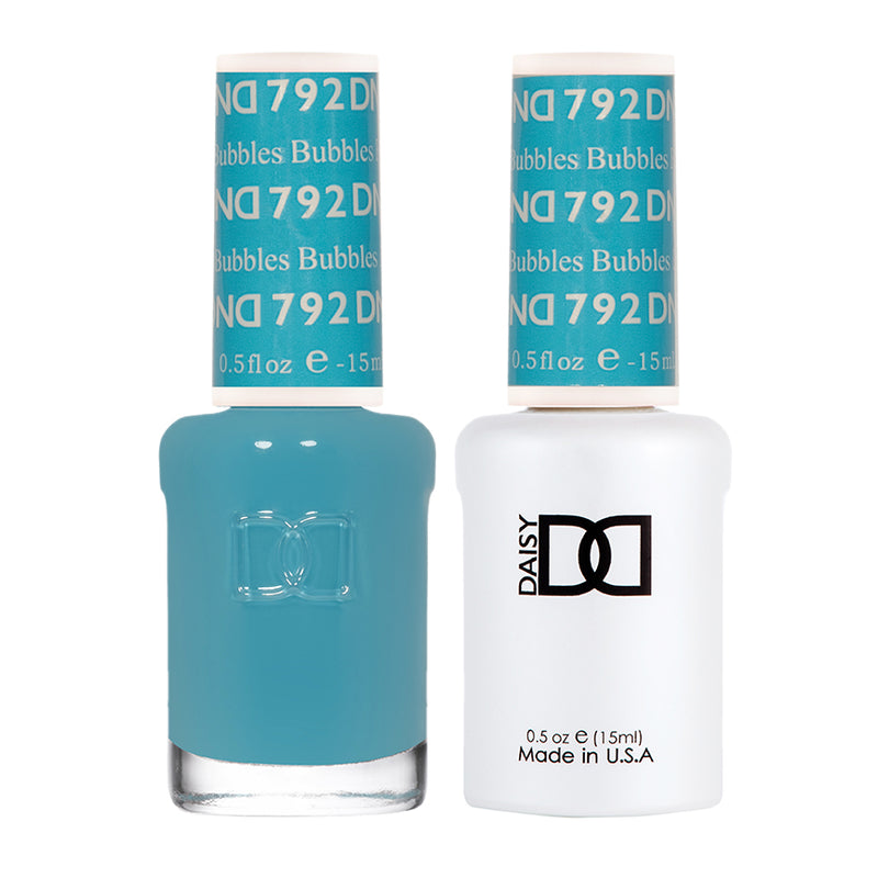 DND Gel & Lacquer #792 Bubbles – 0.5 fl oz UV/LED Soak Off