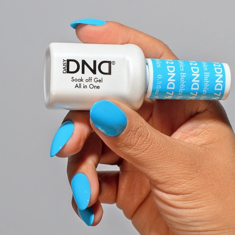 DND Gel & Lacquer #792 Bubbles – 0.5 fl oz UV/LED Soak Off