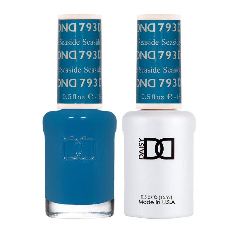 Gel y laca DND n.° 793 Seaside – 14 ml (0,5 fl oz) UV/LED Soak Off