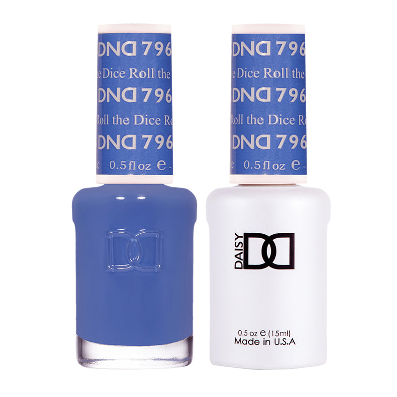 Gel y laca DND n.° 796 Roll the Dice – 14 ml (0,5 fl oz) UV/LED Soak Off