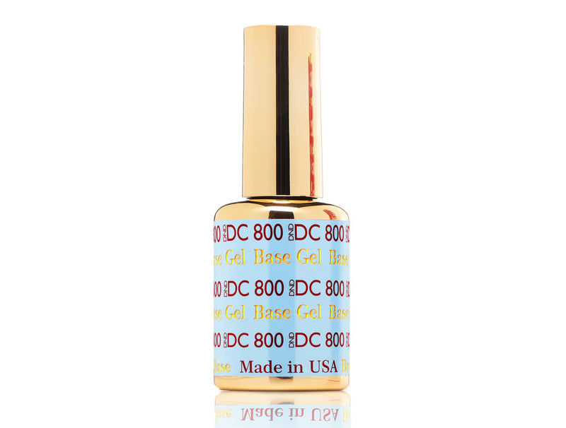DND DC #800 Gel Base Coat 0.5 oz – 0.5 fl oz UV/LED Soak Off