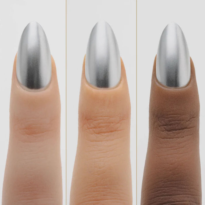 Apres - Silk Cover Metallic Gel Couleur - 801 Silver Screen