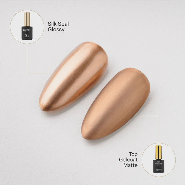 Apres - Silk Cover Metallic Gel Couleur - 805 To The Academy 0.5 fl oz