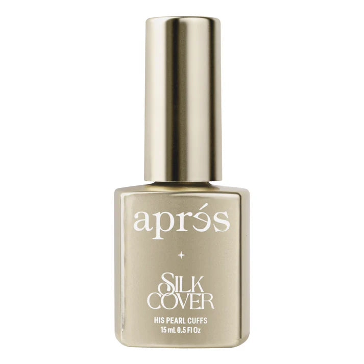 Apres - Silk Cover Metallic Gel Couleur - 808 His Pearl Cuffs 0.5 fl oz