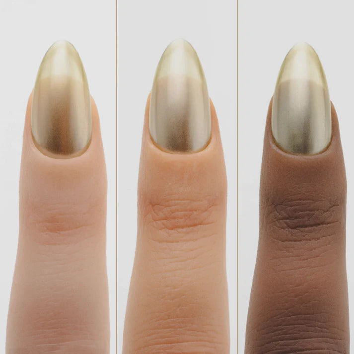 Apres - Silk Cover Metallic Gel Couleur - 808 His Pearl Cuffs 0.5 fl oz