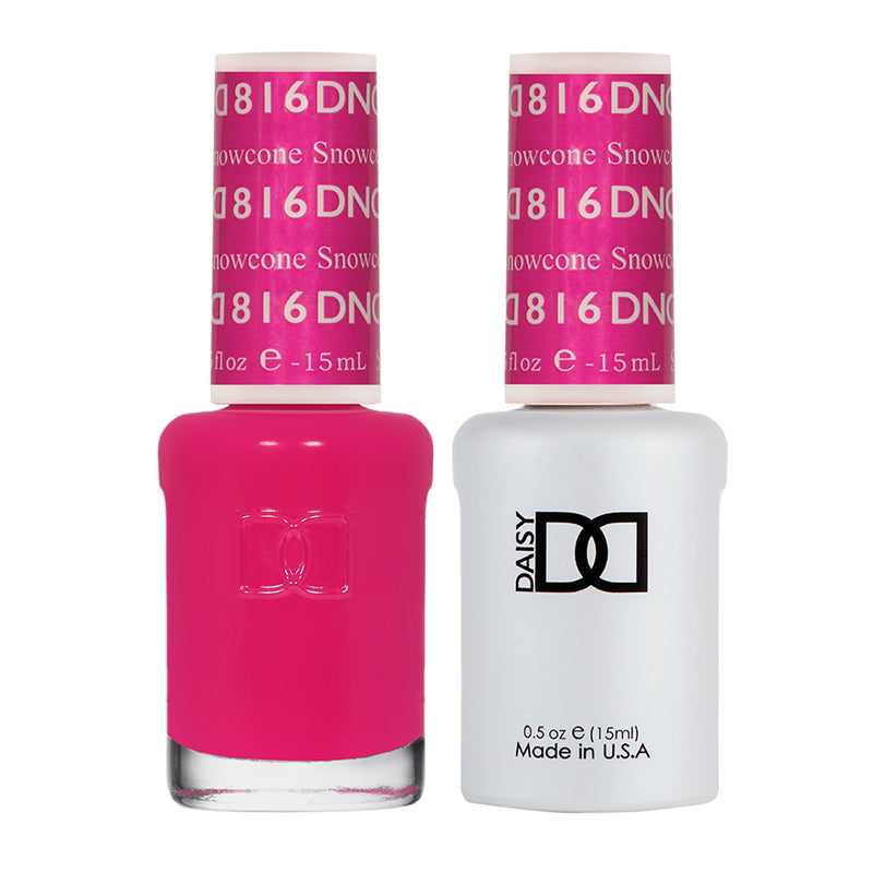 Gel y laca DND n.° 816 Snowcone – 14 ml (0,5 fl oz) UV/LED Soak Off