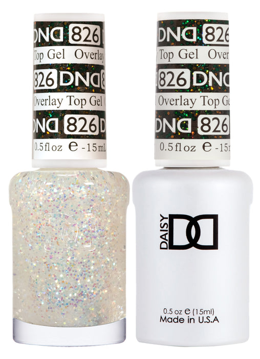 DND #826 Overlay Top Gel