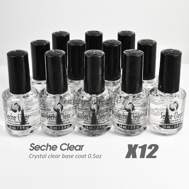 Seche - Clear Base Coat 0.5 fl oz (12 Pack)
