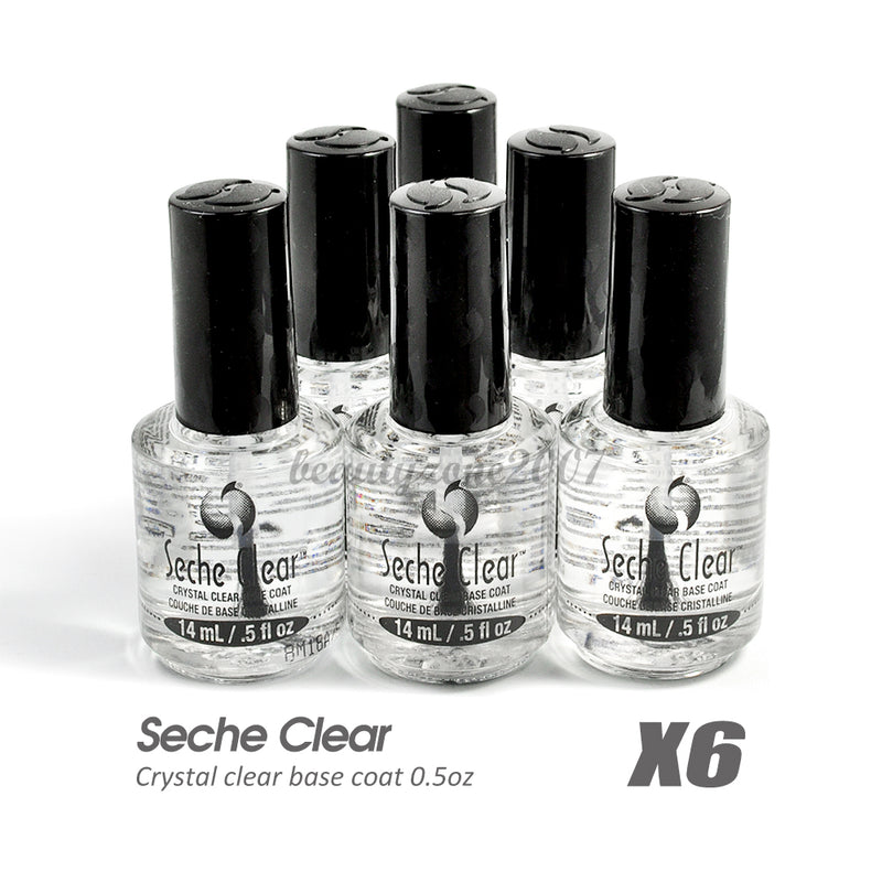 Seche - Clear Base Coat 0.5 oz (6 Pack)