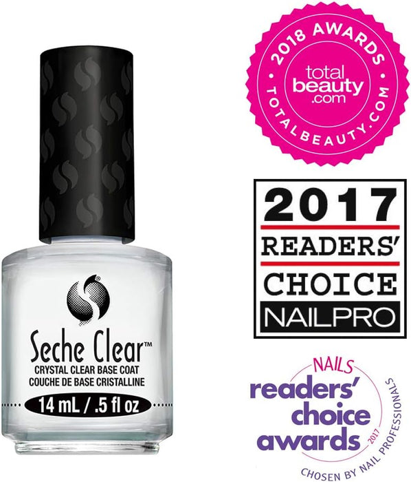 Seche Clear Crystal Clear Base Coat 0.5oz #83003