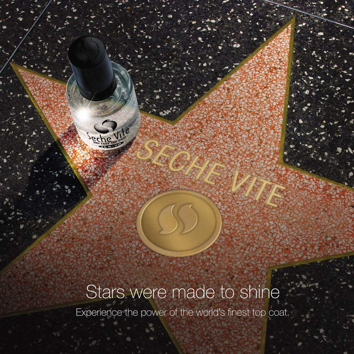 Seche Vite - Top Coat 0.5 oz (2 Pack)