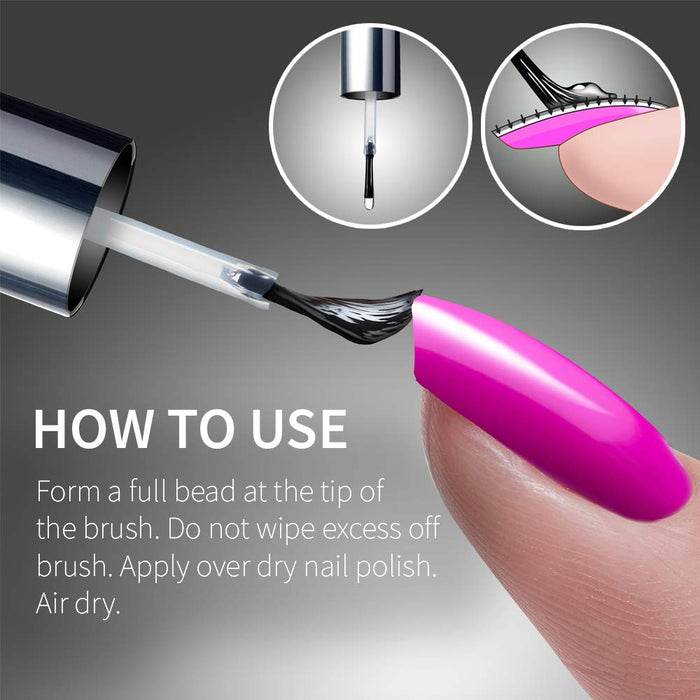 Seche Vive - Gel Effect Top Coat 0.5 oz (2 Pack)