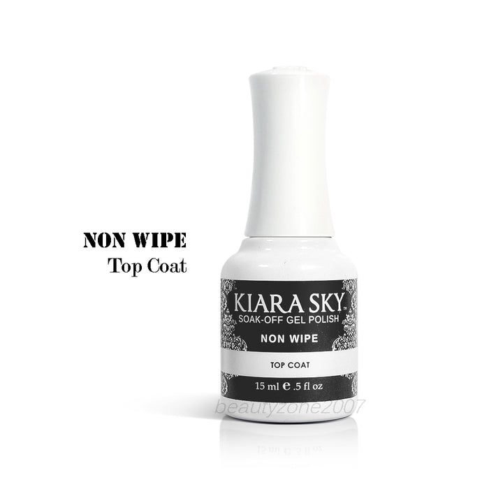 Kiara Sky Gel Non Wipe Top Coat 0.5oz