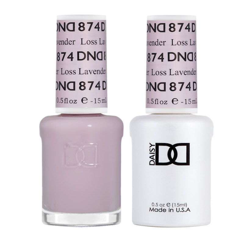 DND - Gel & Lacquer - #874 Loss Lavender