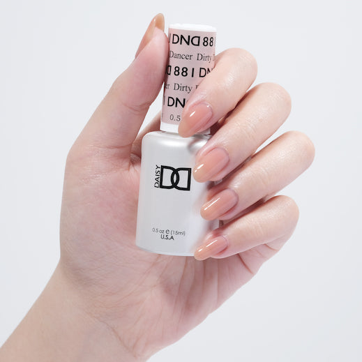 Gel y laca DND n.° 881 Dirty Dancer – 14 ml (0,5 fl oz) UV/LED Soak Off