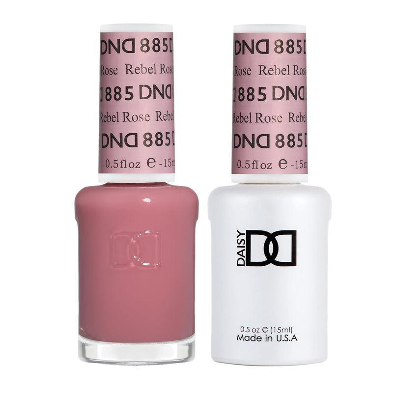 DND - Gel & Lacquer - #885 Rebel Rose