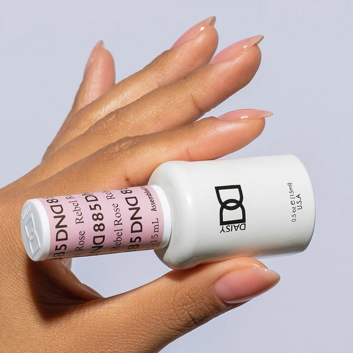 DND - Gel & Lacquer - #885 Rebel Rose