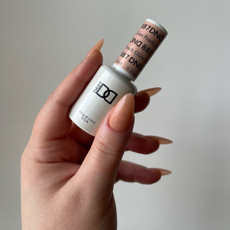 DND - Gel & Lacquer - #887 Glass Peach