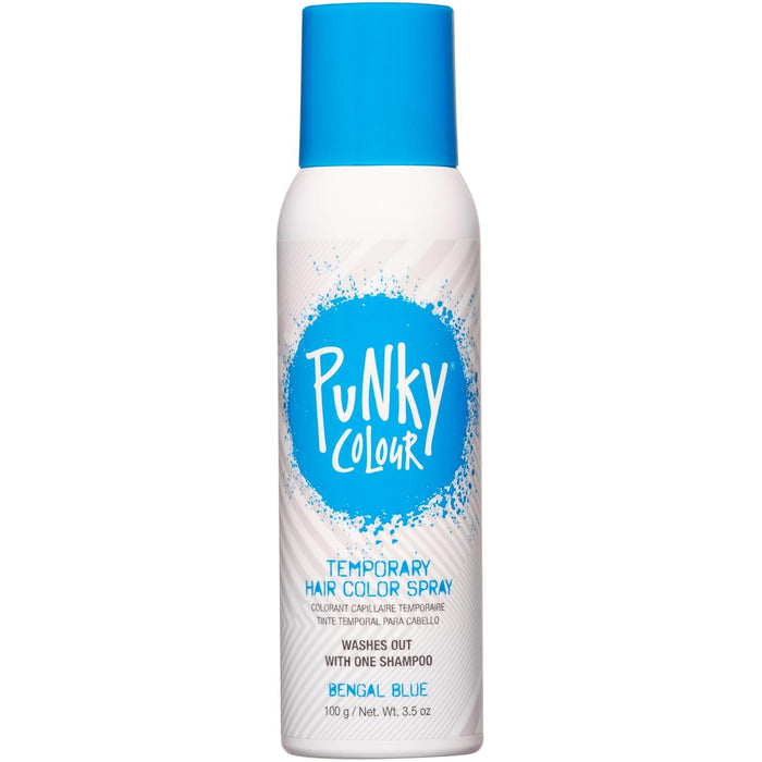 Punky Colour - Temporary Hair Color Spray - Bengal Blue 3.5oz