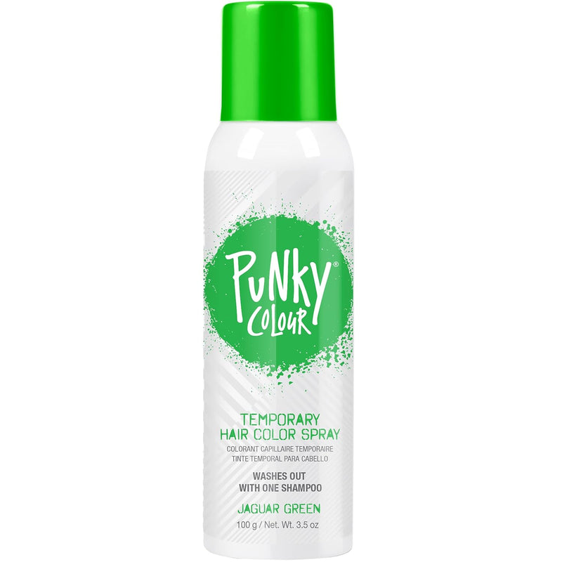 Punky Colour - Temporary Hair Color Spray - Jaguar Green 3.5 fl oz