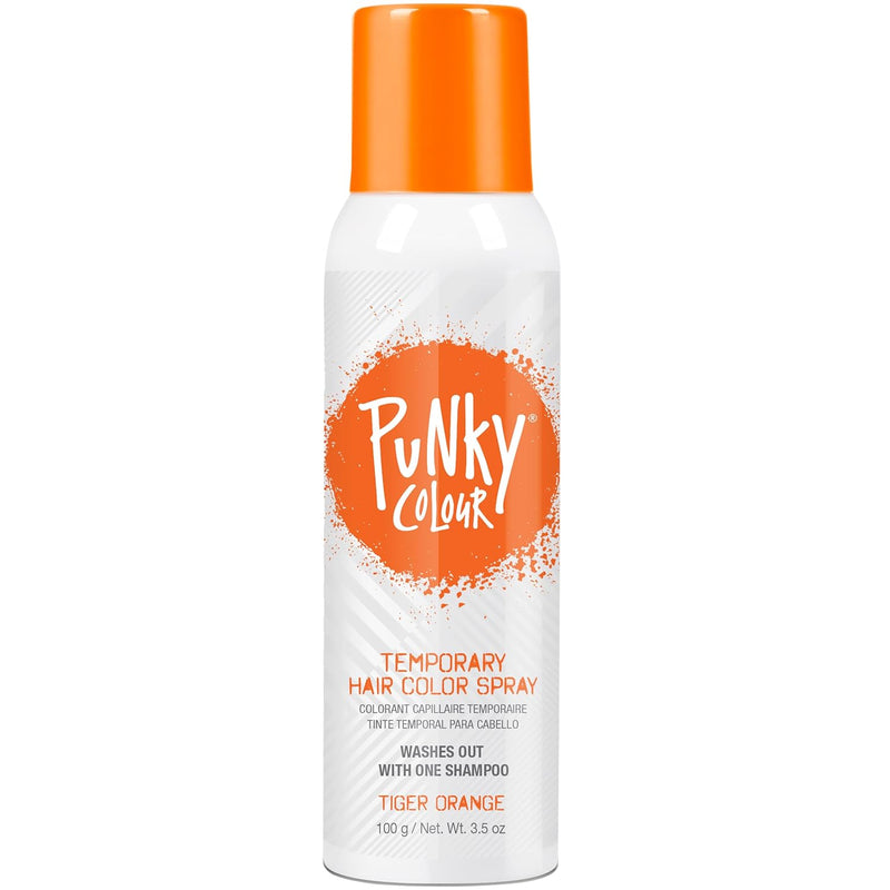 Punky Colour - Spray de color temporal para el cabello - Naranja Tigre 100 ml