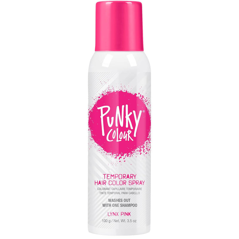 Punky Colour - Temporary Hair Color Spray - Lynx Pink 3.5 fl oz