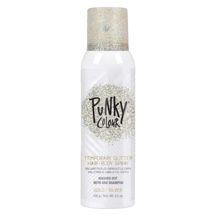 Punky Colour - Temporary Hair Highlight Spray - Gold/Silver 3.5oz