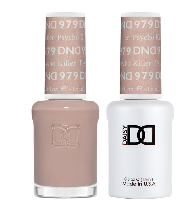 DND - Gel & Lacquer - #979 Psycho Killer
