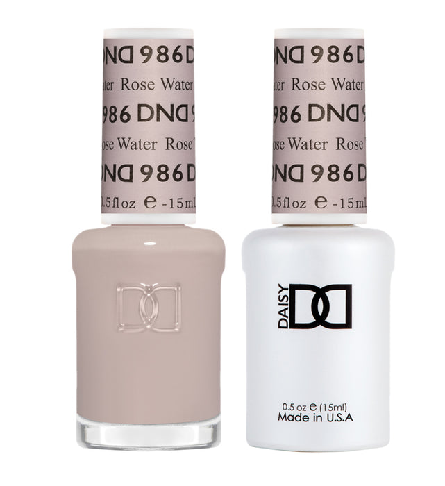 DND - Gel & Lacquer - #986 Rose Water
