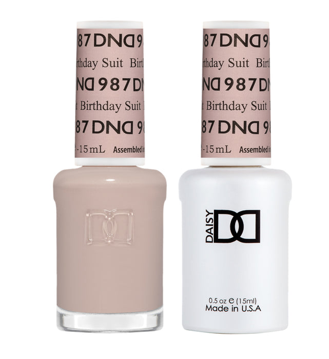 DND - Gel & Lacquer - #987 Birthday Suit