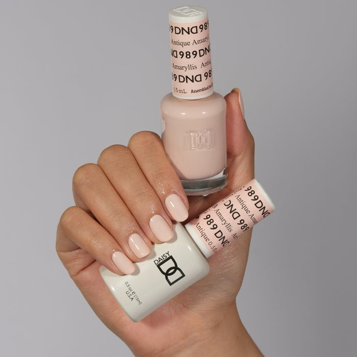 DND - Gel & Lacquer - #989 Antique Amaryllis