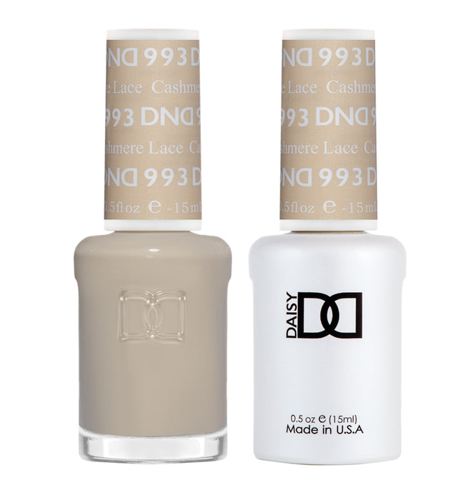 DND - Gel & Lacquer - #993 Cashmere Lace