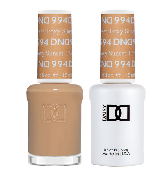 DND - Gel & Lacquer - #994 Foxy Sunset