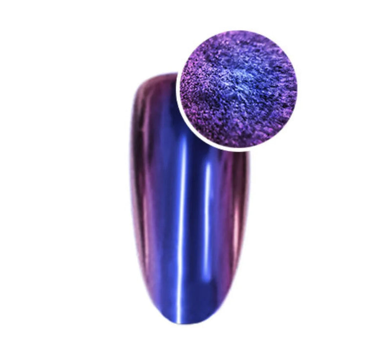 Aora Chrome Powder - Mirror Metal - A4 Bluetonium