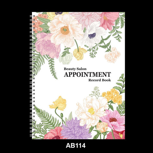 Fashion Nail Supply Salon Appointment Book 4 - Column 150 Pages AB114 professional beauty product