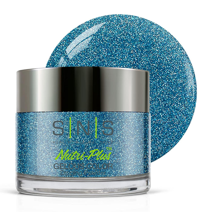 SNS Dip Powder - AN13 Frosty Blue Star 1 oz