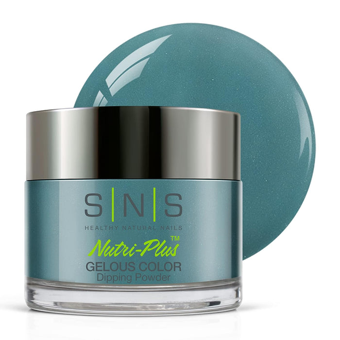 SNS Dip Powder - AN14 Teal Next Time 1 oz