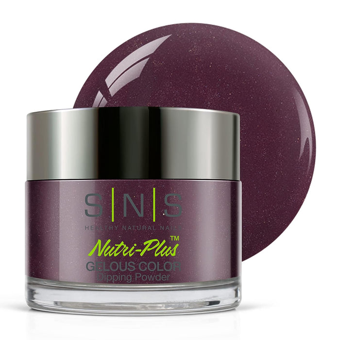 SNS Dip Powder - AN20 Aubergine 1 oz