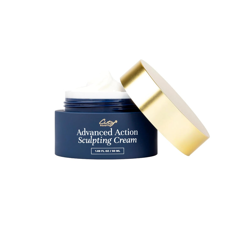 City Beauty - Advanced Action Sculpting Cream - Face & Neck 1.69 Fl Oz