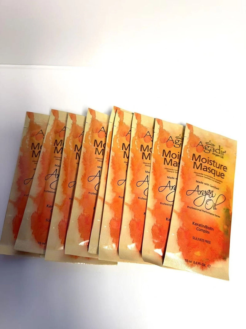 Agadir - Moisture Masque Travel Sachets (20 Pack) 0.5 fl oz
