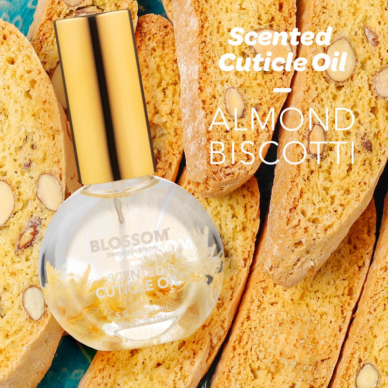 Blossom - Cuticle Oil - Almond Biscotti 0.5 oz (2 Pack)